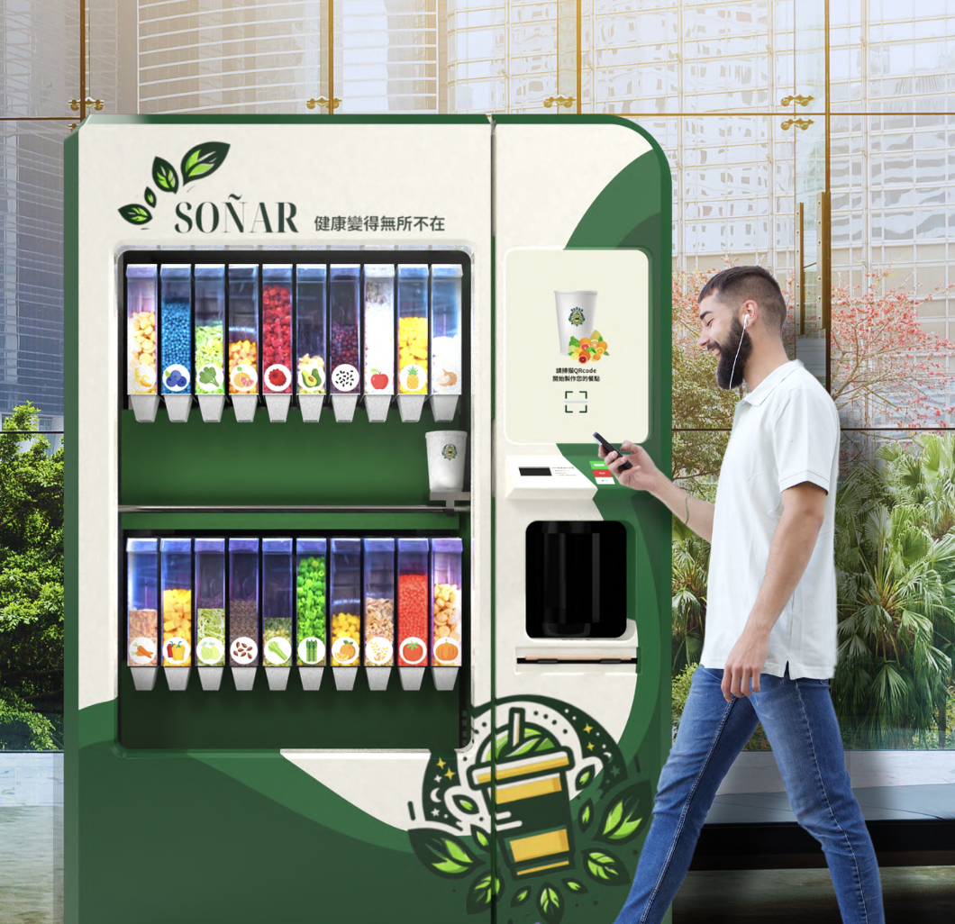 SOÑAR healthy drink vending service